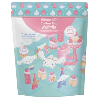 GREEN AIR - Cotton Pads (70 PCS) กรีนแอร์ สำลี 70 แผ่น