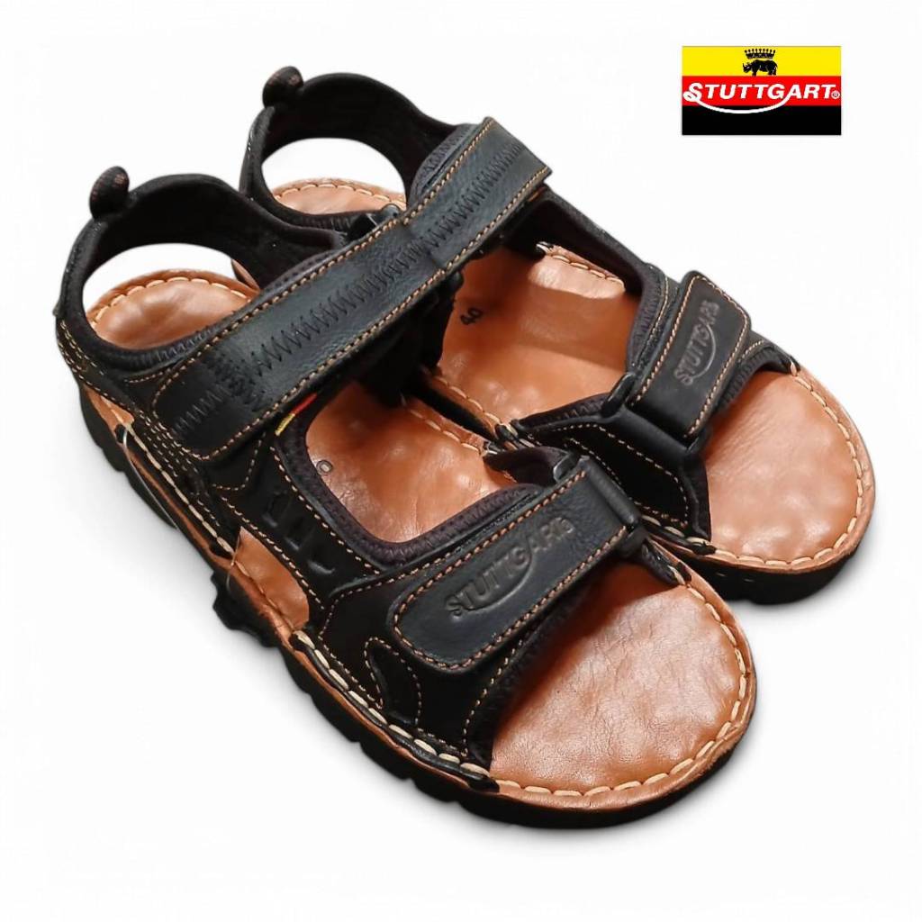💥จัดโปร💥STUTTGART รุ่น SG-316 หนังแท้ แบบรัดส้น Size 40-44