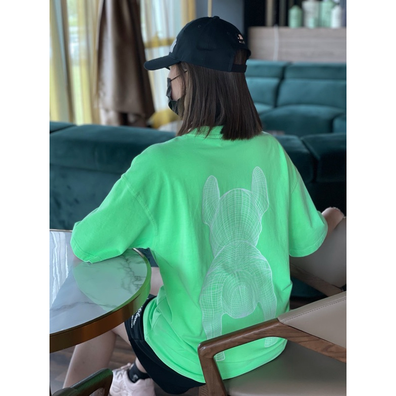 เสื้อยืดlifework สีสะท้อนแสง สุดจี๊ดดด