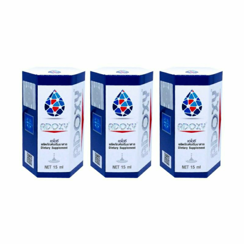 Adoxy เอโดซี่ เพิ่มออกซิเจน ช่วยซ่อมแซมเชลล์ที่สึกหรอ สร้างเชลล์ใหม่ จำนวน3ขวด หมดอายุ25/10/26