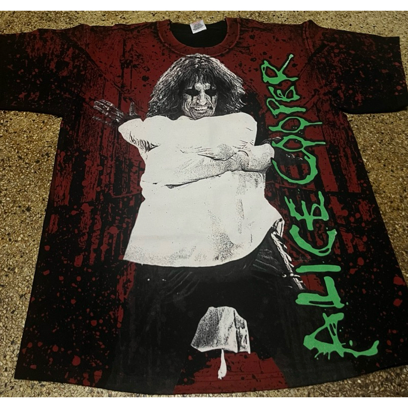 ALICE COOPER OVER PAINT 2010 สภาพ9.5 size XL 23/29