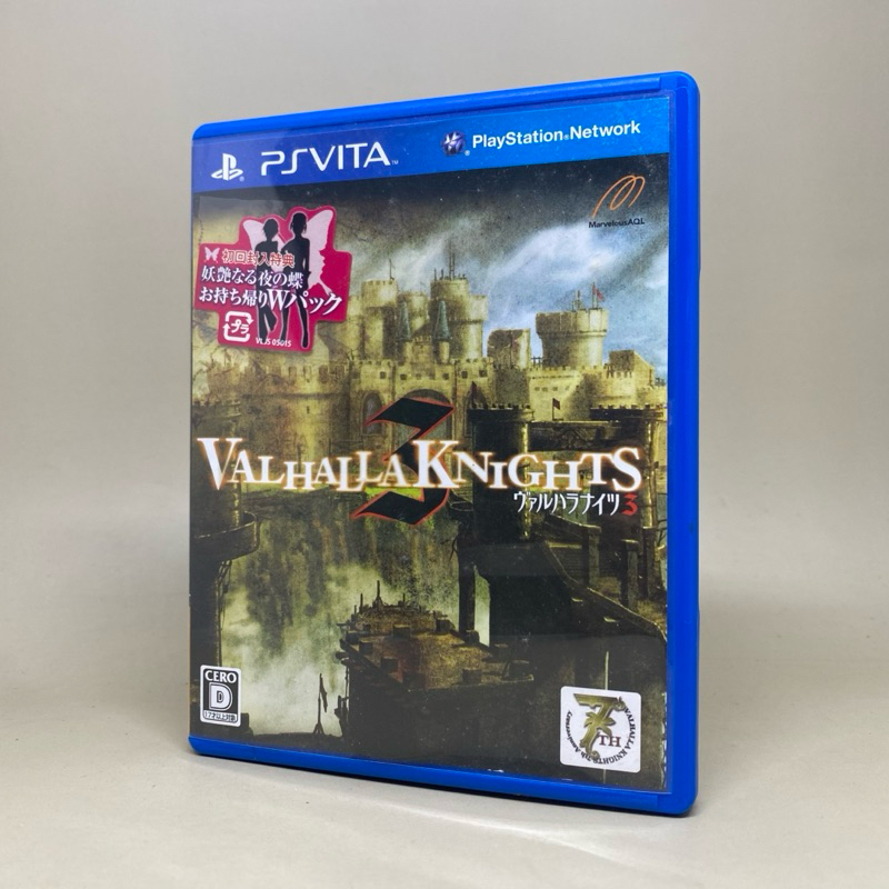 Valhalla Knights 3 PS Vita | แผ่นเกมเพลสเตชั่นวีต้า แท้ | Zone 2 Japan | Japanese | สินค้าแท้ ใช้งาน