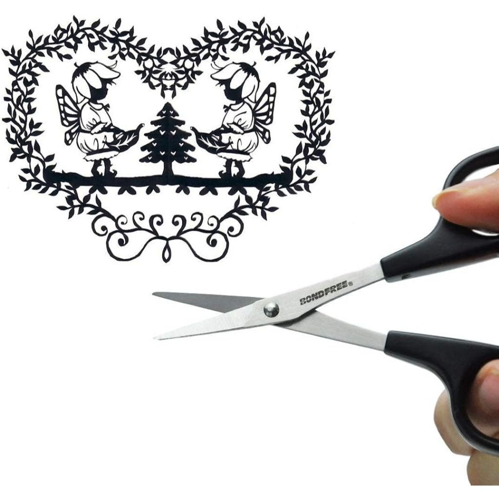 CANARY Craft Scissors/กรรไกรตัดกระดาษระดับโปร/คุณภาพญี่ปุ่น/ความคมที่เหนือกว่า - รูปที่ 4