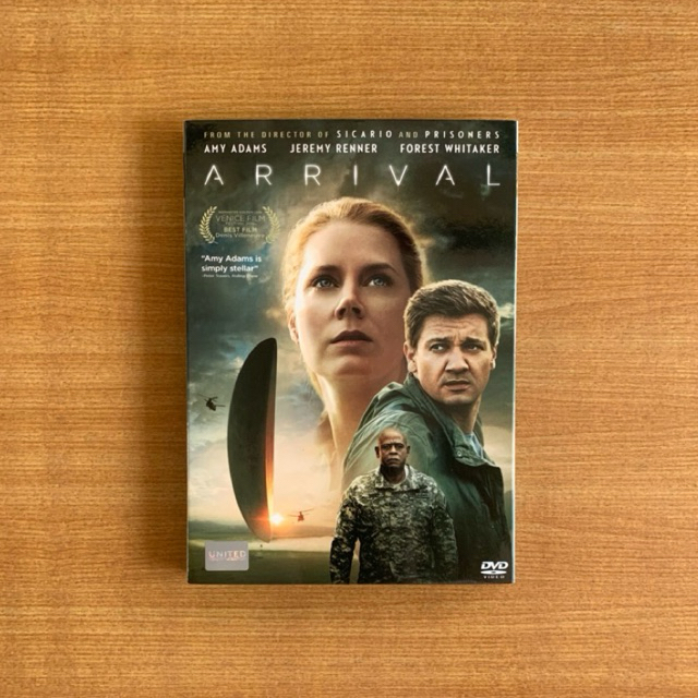 DVD : Arrival (2016) ผู้มาเยือน [มือ 2 ปกสวม] Amy Adams / Jeremy Renner / ดีวีดี หนัง แผ่นแท้ ตรงปก