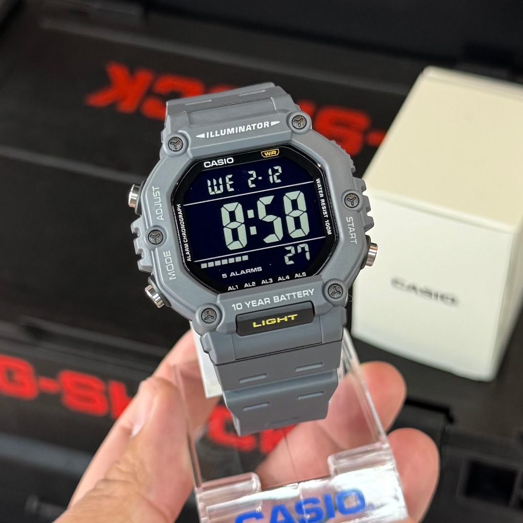 CASIO รุ่น AE-1600H-1A / AE-1600H-5A / AE-1600H-8B / AE-1600 / AE-1600H / รับประกัน 1 ปี