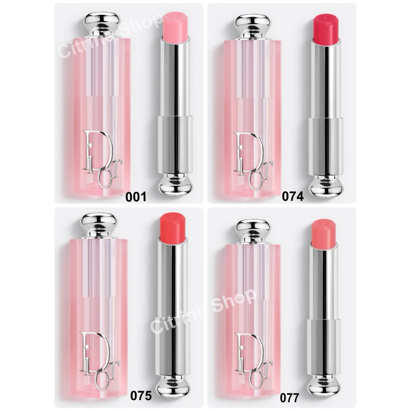รุ่นใหม่ล่าสุด แท้*Dior Addict Lip Glow Balm 074/075/077
