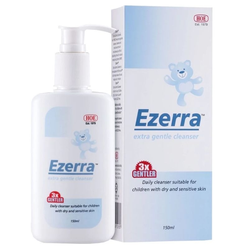 🌈Ezerra Extra Gentle Cleanser 150ml เจลล้างหน้าอาบน้ำ สูตรอ่อนโยน