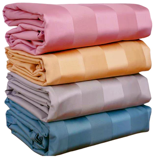 ผ้าปูที่นอน 3ฟุต 3.5ฟุต 4ฟุต 5ฟุต 6 ฟุต (เฉพาะผ้าปู Only Bedsheet ) ผ้าปูที่นอนซาติน ผ้าปูที่นอนสีขาว Satin