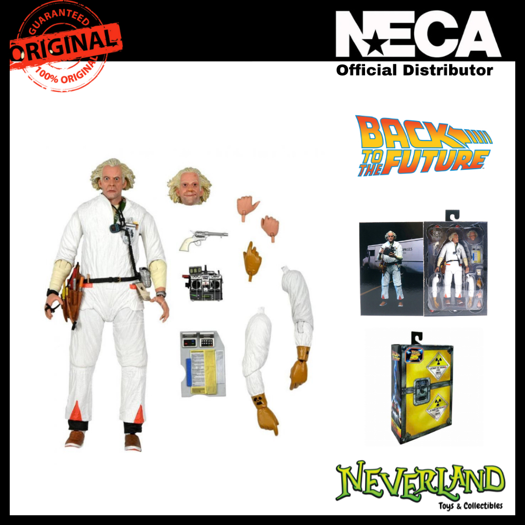 (NECA) Back To The Future Ultimate Doc Brown 1985 Version 7" Action Figure