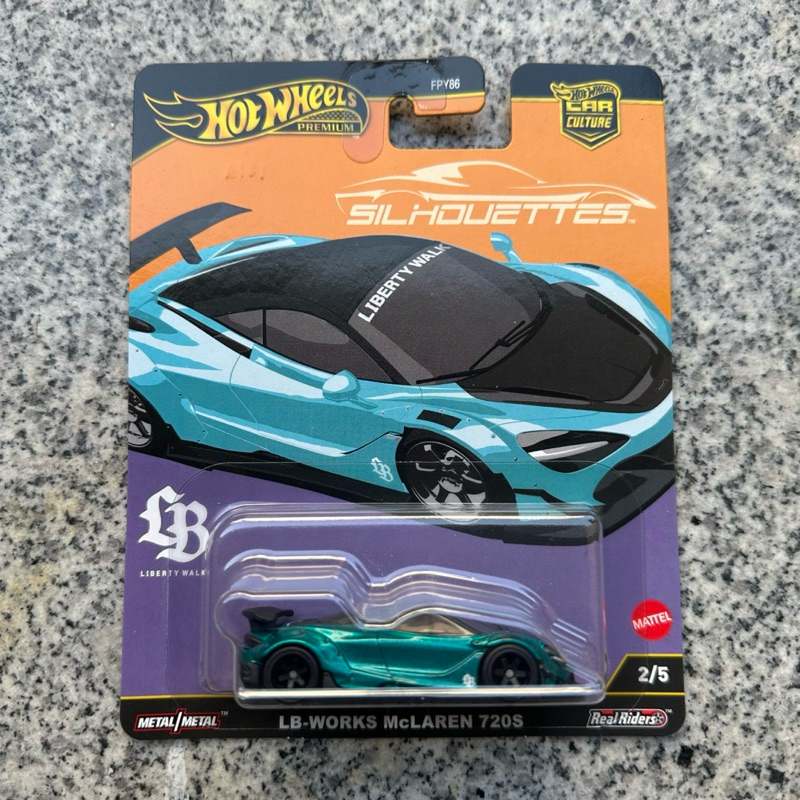 รถเหล็ก Hotwheels Lb-Works McLaren 720s