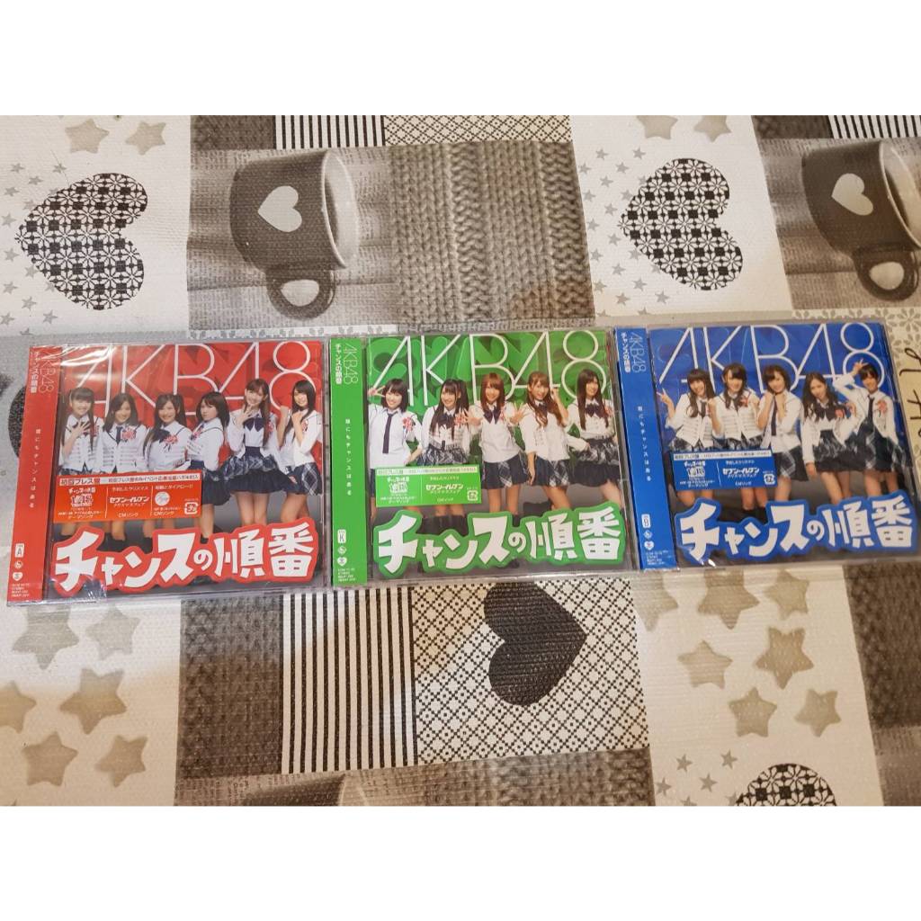 แผ่น AKB48 CD DVD Chance no Junban มือ1 แผ่นใหม่ยังไม่แกะ