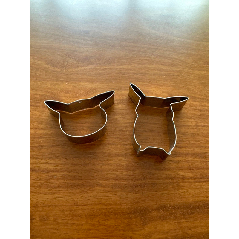 Pikachu Cookie Cutter Set (2 ชิ้น)