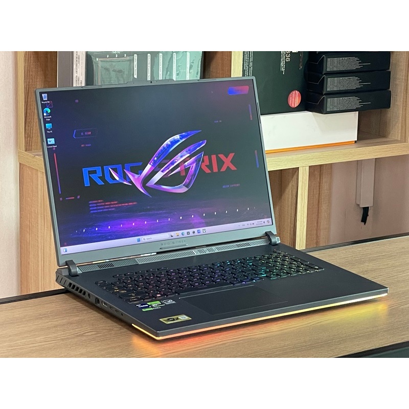 Asus ROG Strix Scar 18 G834JYR-R6052W i9-14900HX SSD2TB RAM32GB RTX 4090 (16GB GDDR6) 175 Watt TGP ส