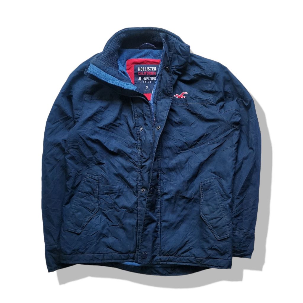 Hollister All Weather Full Zipper Jacket รอบอก 43”