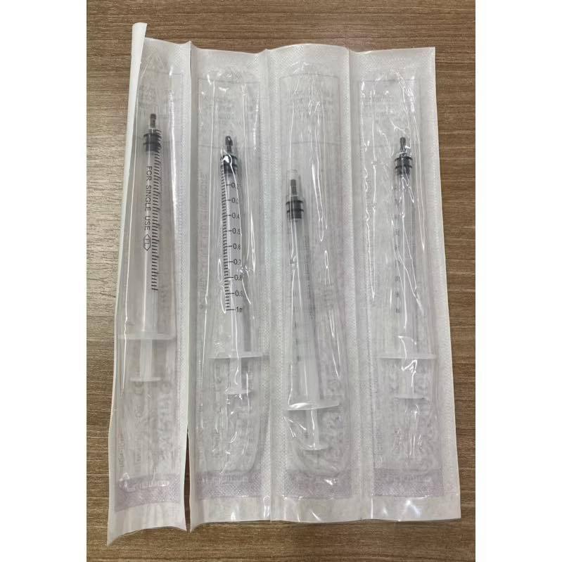 syringe 1 ml // ไซริ้งค์ 1 ซีซี ปลอดเชื้อ ชิ้นละ2บาท สำหรับยาฉีด ป้อนนม ป้อนอาหาร ยี่ห้อ flinmed