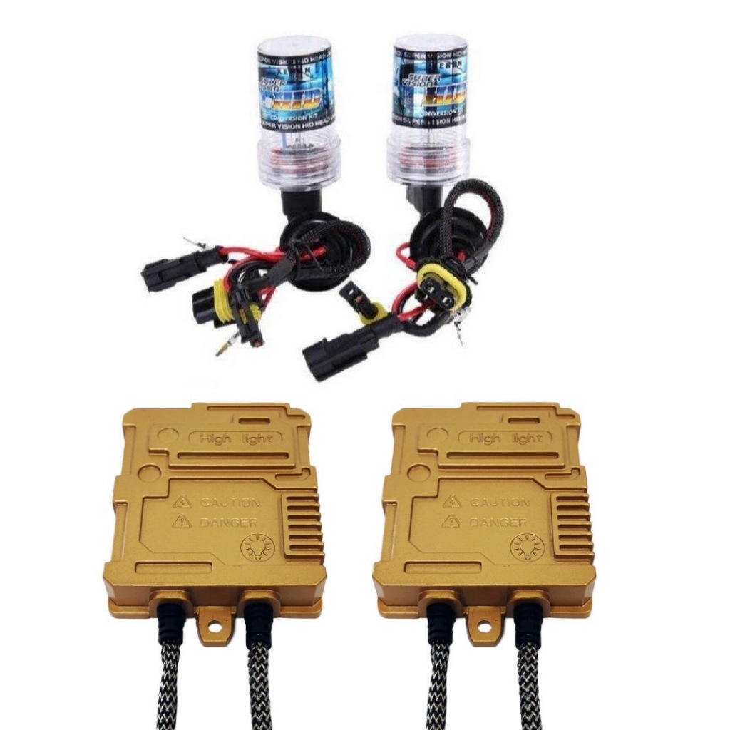 pl_auto  ชุดหลอดไฟ XENON บัลลาสต์ CAN BUS เป็นชุด 1คู่ ขั้วH1 H3 H7 H11 9005 9006 9012 ค่าสี  43K 6K