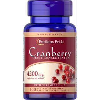Puritan Cranberry 4200 mg Friut Concentrate with Vitamins C …