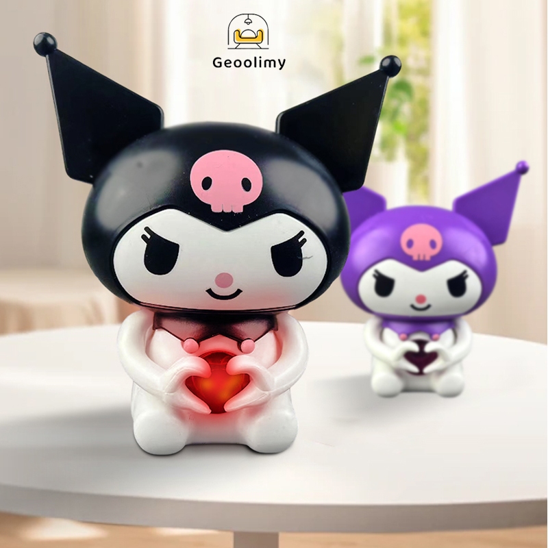 ตุ๊กตาพูดได้ ซินามอโรล มีไฟเรืองแสง พวงกุญแจพูดได้ จี้ตุ๊กตาการ์ตูน ตุ๊กตาที่แสดงออกถึงความรัก ของขวัญ ✨Geoo