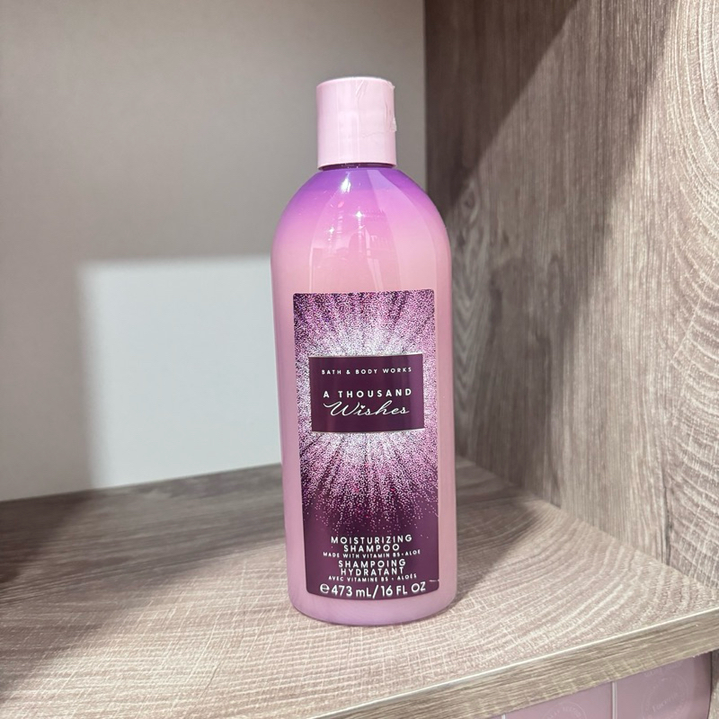 Bath&BodyWorks A Thousand Wishes Shampoo 473ml แชมพูผสมน้ำหอมกลิ่นA Thousand Wishes 473มล