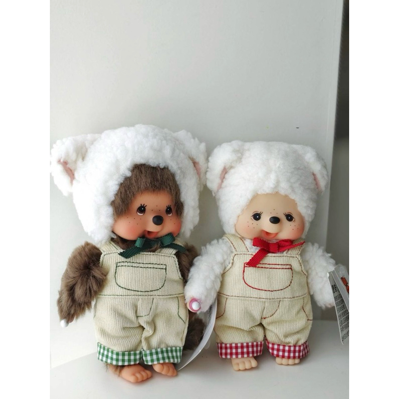 พววกุญแจ Monchhichi keychain รุ่นล่าสุด monchichi babychi ของขวัญวาเลนไทน์ valentine ของปัจฉิม ของแท้จากญี่ปุ่น