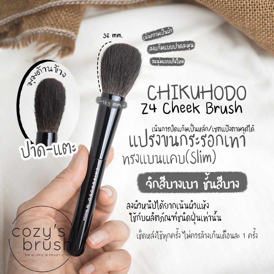 [Blue Sq.] CHIKUHODO - Z4 Highlight/Cheek Brush