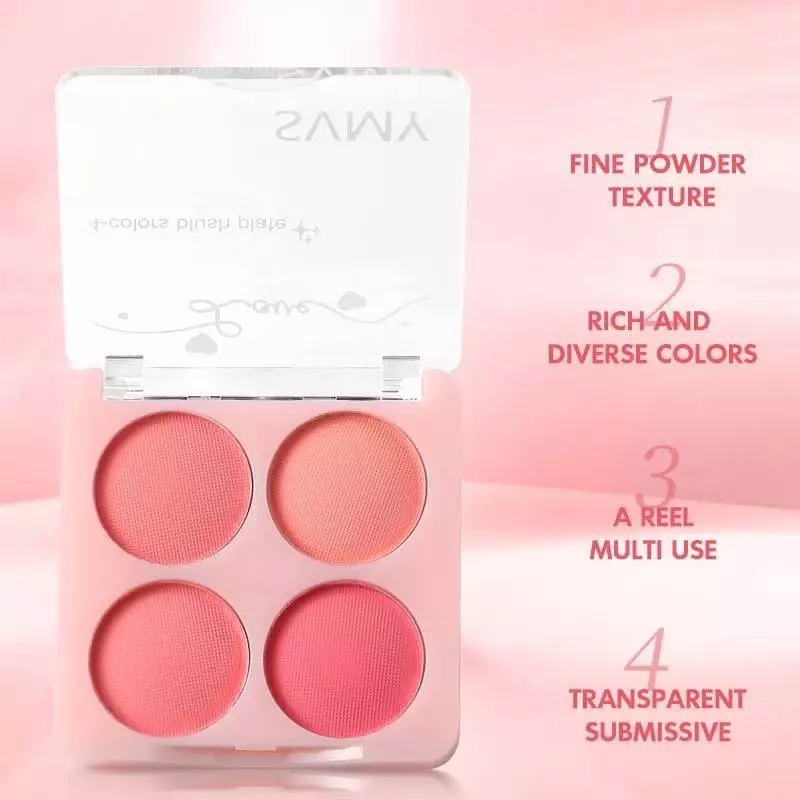 C.280 บลัชออน-อายแชโดว์ เนื้อฝุ่น ไล่โทนสีสวย ละมุน thumbnail 8