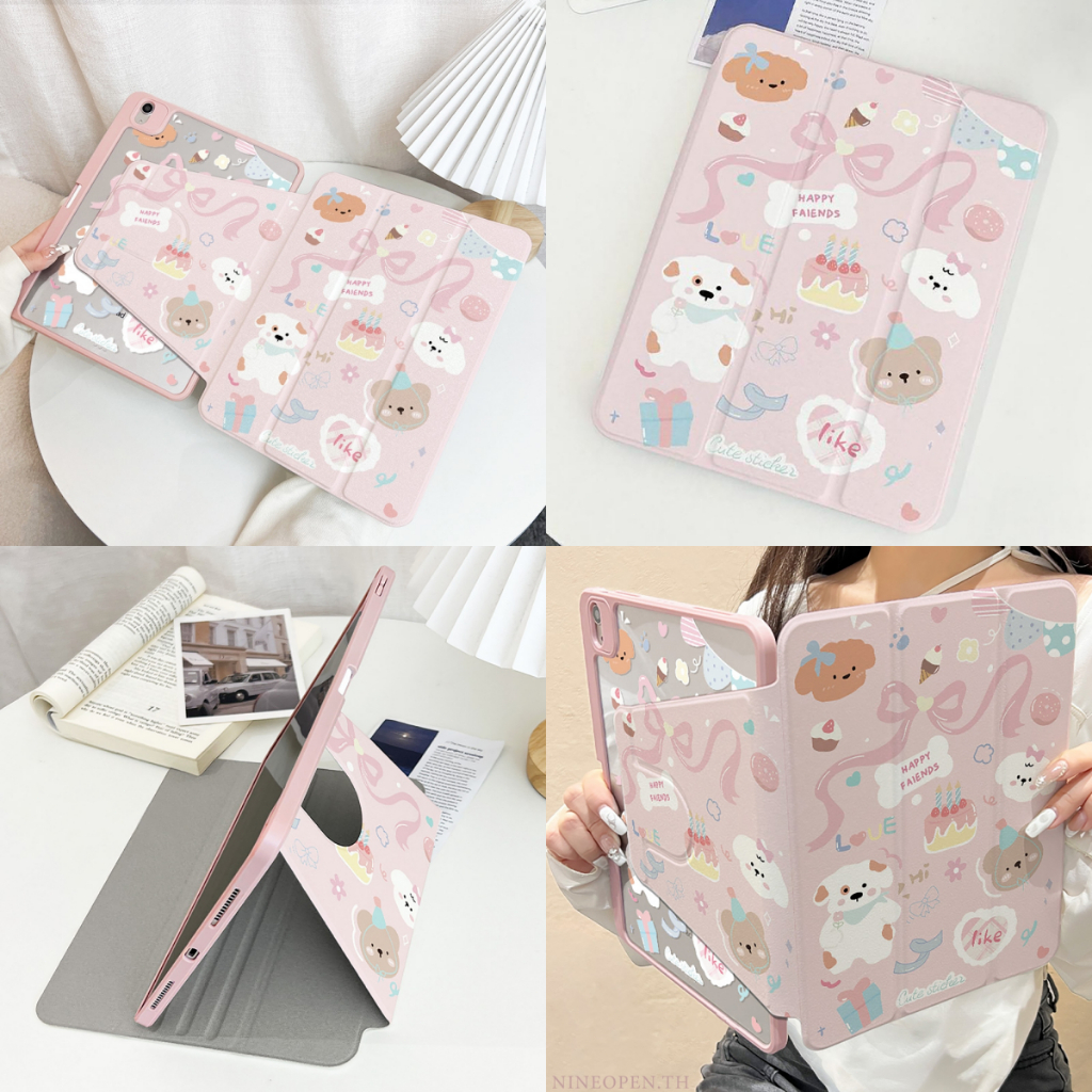 พร้อมส่งเคสiPadหมุน 360° Air8 Air7 Gen12 Gen11 รูปที่ 2