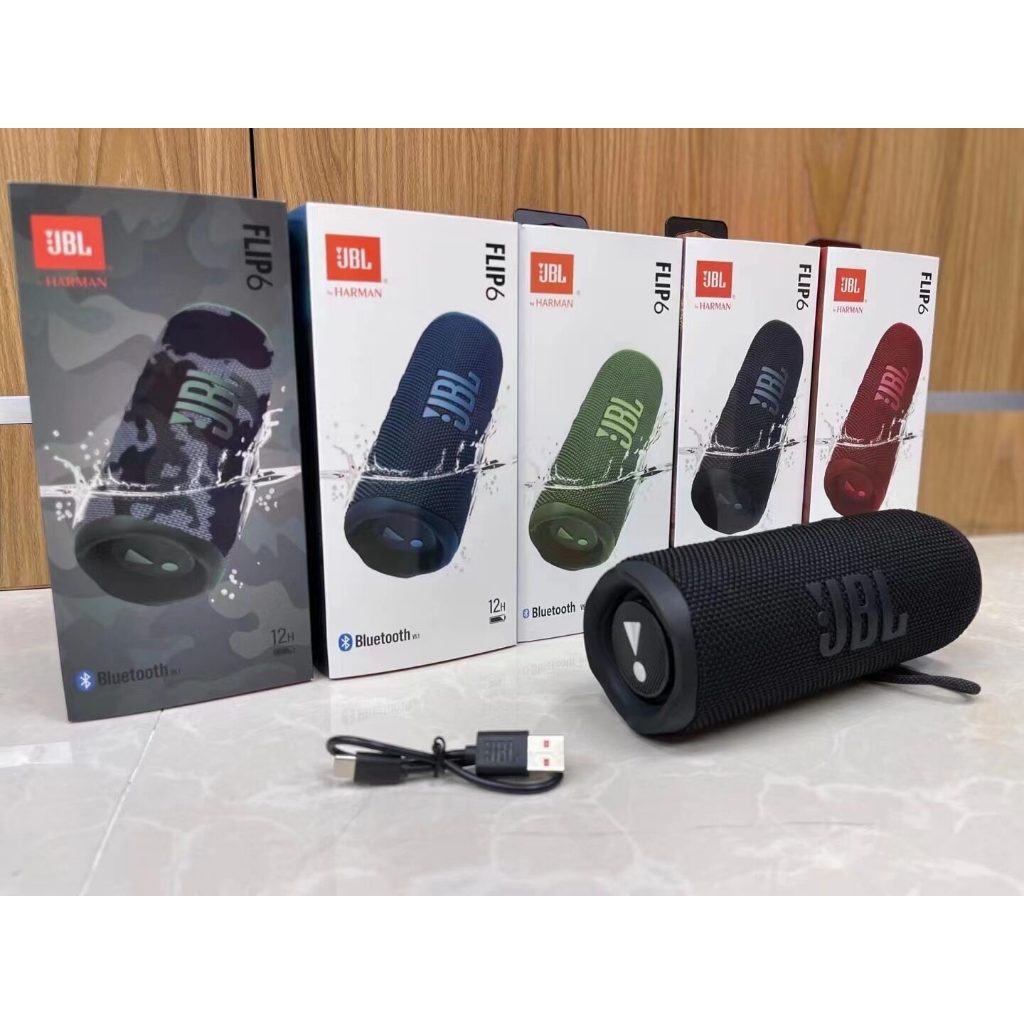 jb.l flip 6 มหาจักร j.bl แท้ ลำโพงบลูทูธ portable speaker ลำโพงไร้สายและบลูทูธ ลำโพง บลูทูธ เบสหนัก