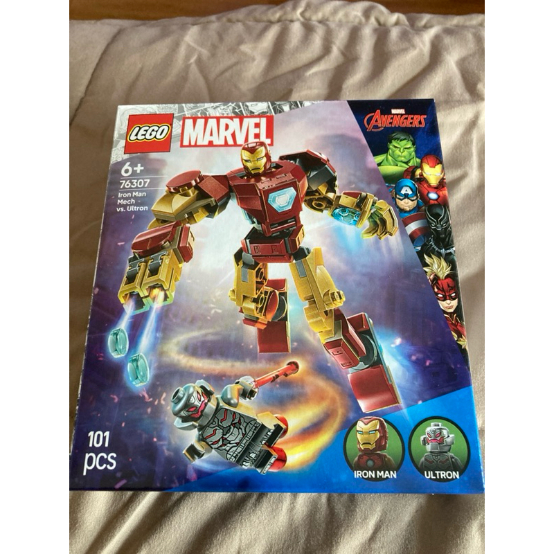 เลโก้ LEGO Super Heroes 76307 Iron Man Mech vs. Ultron ของแท้ 100% มือหนึ่งกล่องสวยพร้อมส่ง