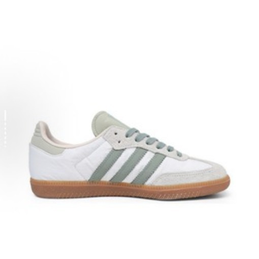 Adidas Samba OG Silver Green รองเท้าแฟชั่น อาดิดาส รองเท้าผ้าใบ Sneakers