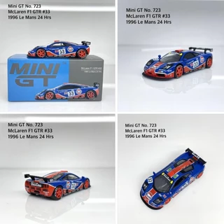 Mini GT No. 723-MJ McLaren F1 GTR #33 - 1996 Le Mans 24 Hrs/ blister package