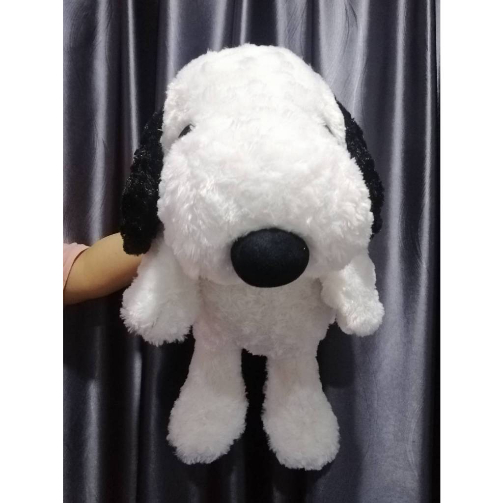 ตุ๊กตาสนูปี้ท่านอน ตัวใหญ่  ป้ายผ้า Snoopy ขนาด 28 นิ้ว