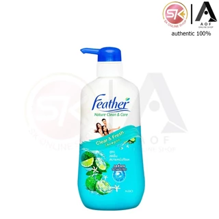 Feather แฟซ่า เนเจอร์ คลีนแอนด์แคร์ แชมพู 480 มล.