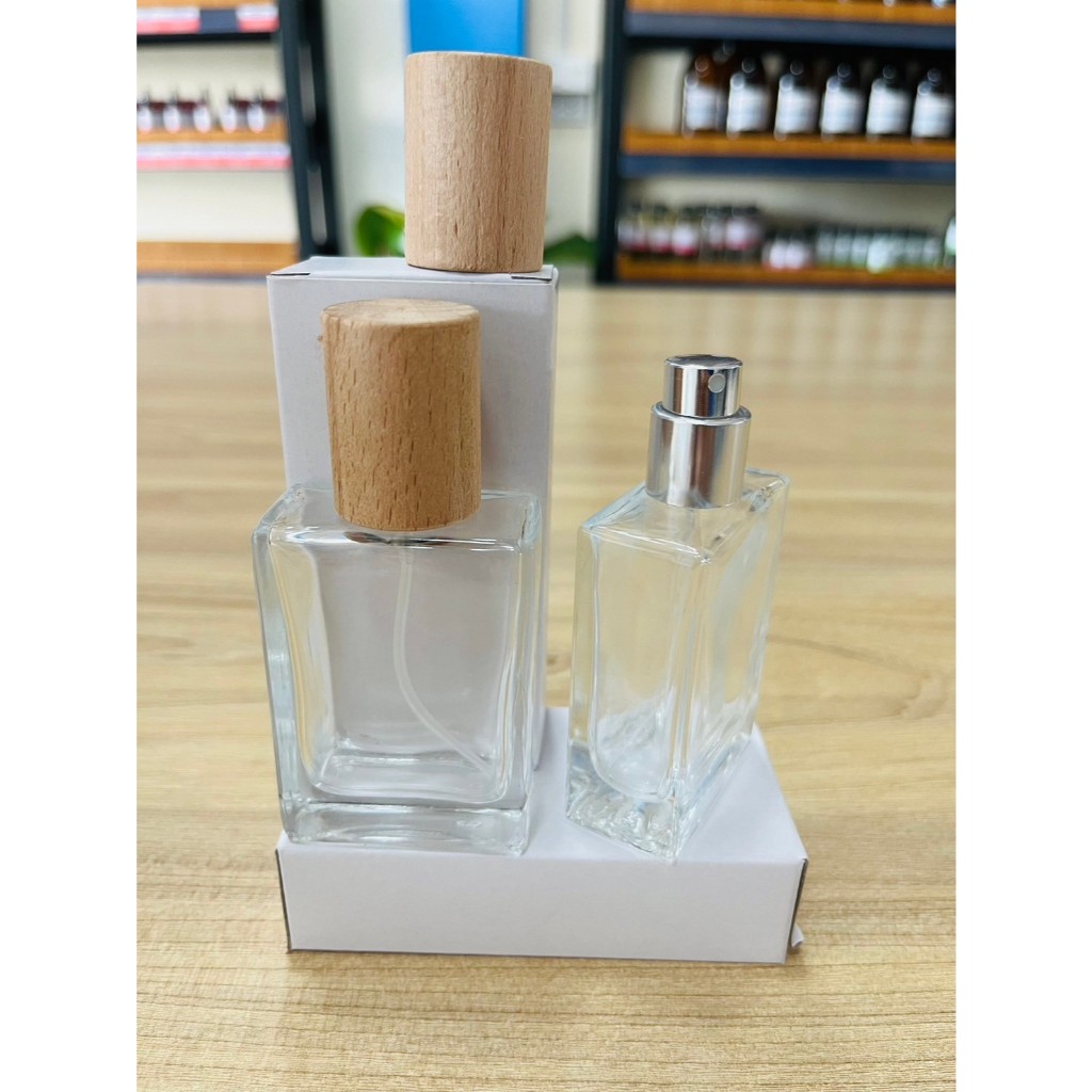 ขวดวู๊ดดี้ 30 ML /ฝาไม้ ขวดน้ำหอม