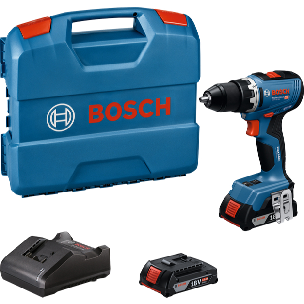 ิBOSCH สว่านไร้สาย 18V 2.0Ah 2xBatt GSR18V-65