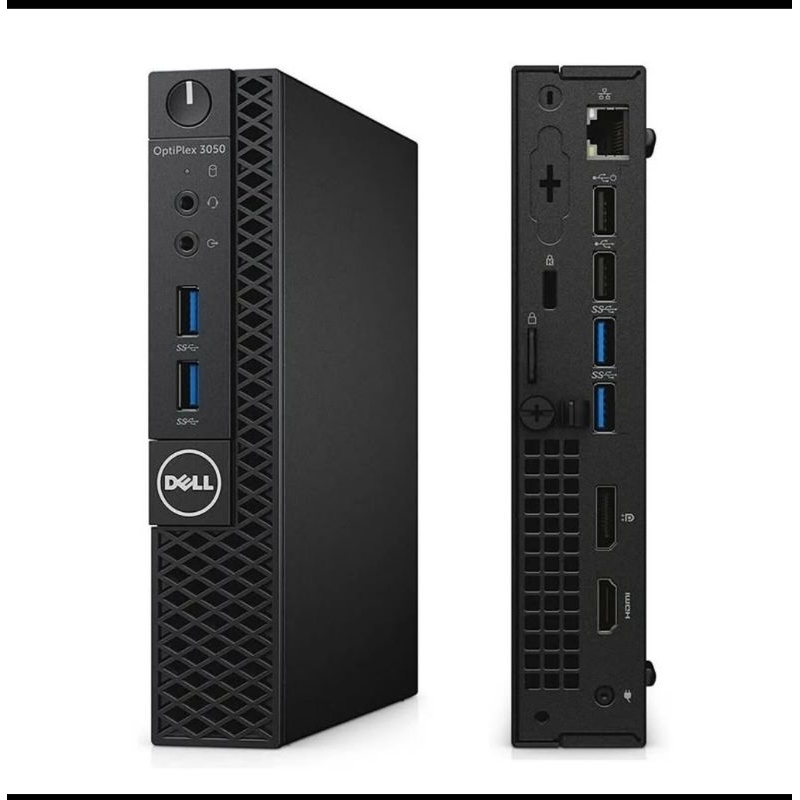 Mini PC มือสอง Dell รุ่น Optiplex 3050 MFF CPU Core i5-6500T ram16 hdd1tb