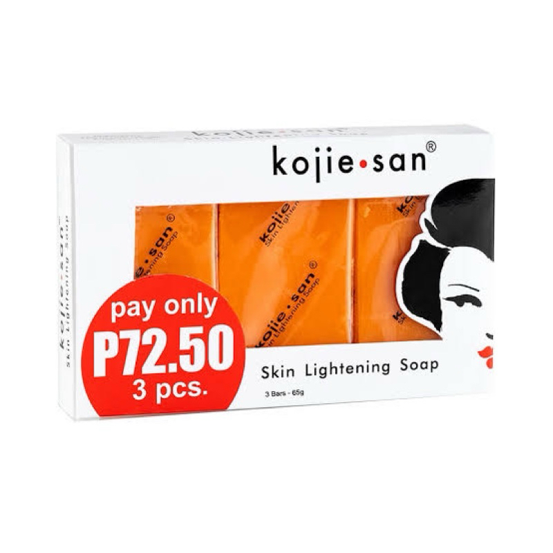 Kojie san skin whitening soap 3s 65g