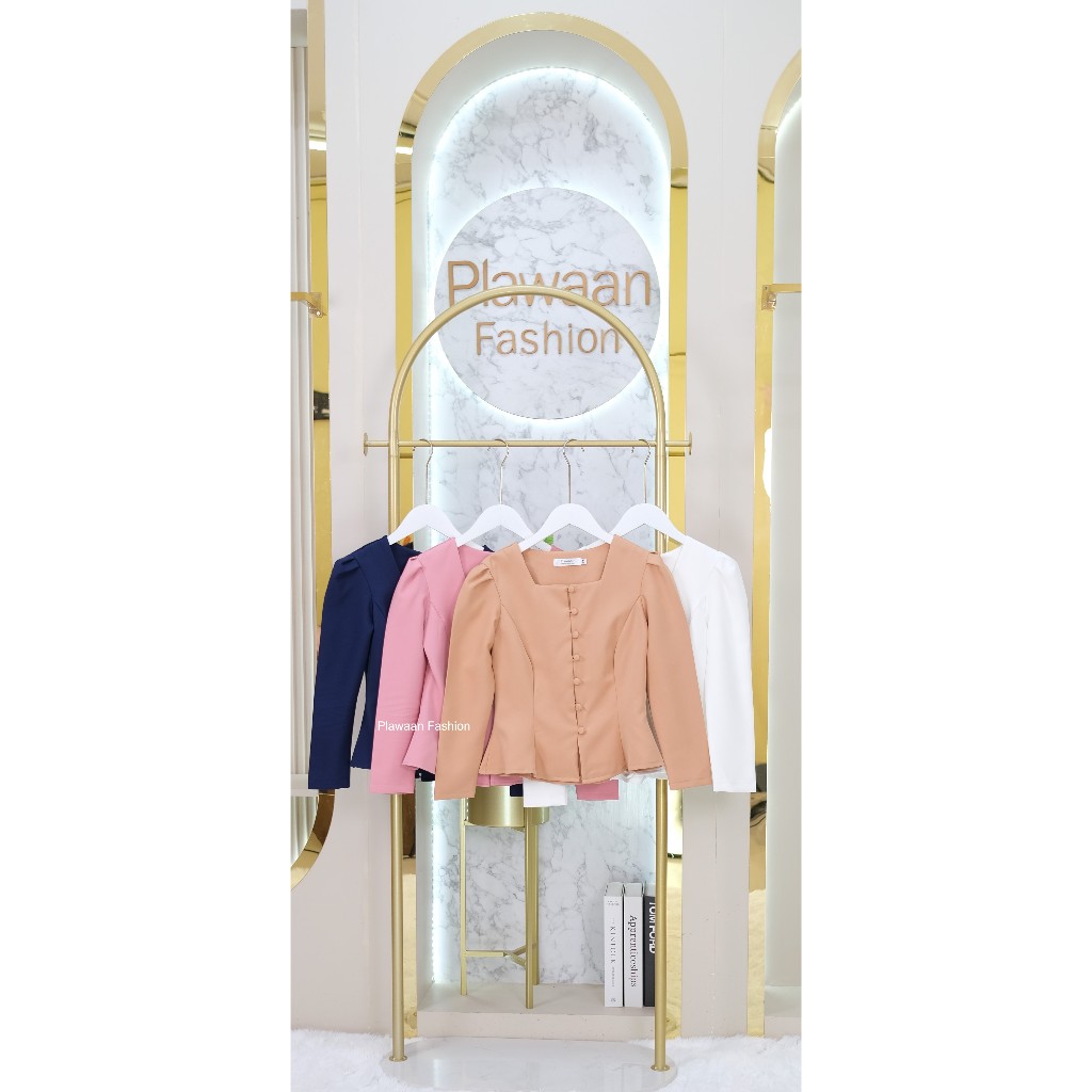 เสื้อคอเหลี่ยม กระดุม 7 เม็ด รุ่น SS Si ST SU SX SY