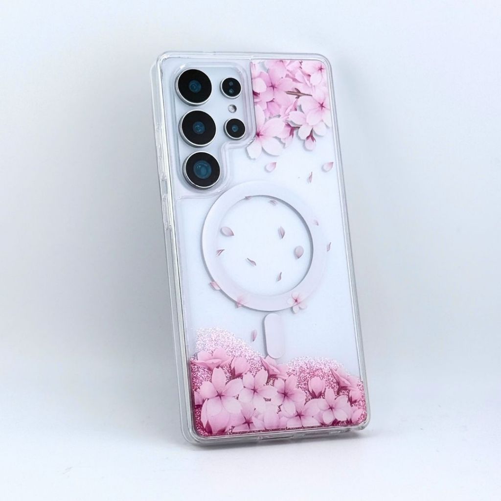 (ส่งทันที) เคส FenixShield Eleganz PINK BLOSSOM สำหรับ Samsung Gaalxy S25 Ultra - รูปที่ 2