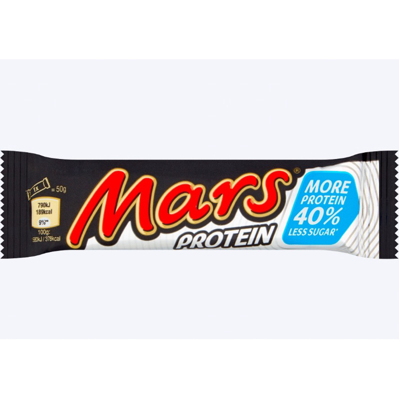 Mars Protein Bar 50g  มาร์สโปรตีนบาร์ 50กรัม / SNICKERS protein peanut butter bar สนิกเกอร์โปรตีนบาร