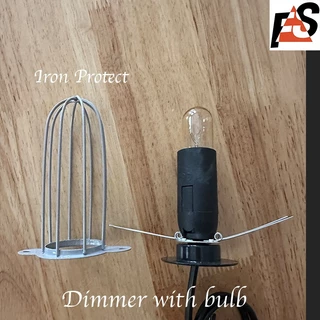 สายไฟหรี่แสง หลอดไฟ 15W, 40W โคมเกลือ หิมาลายัน Dimmer cable with bulb 15W, 40W Himalayan salt lamp