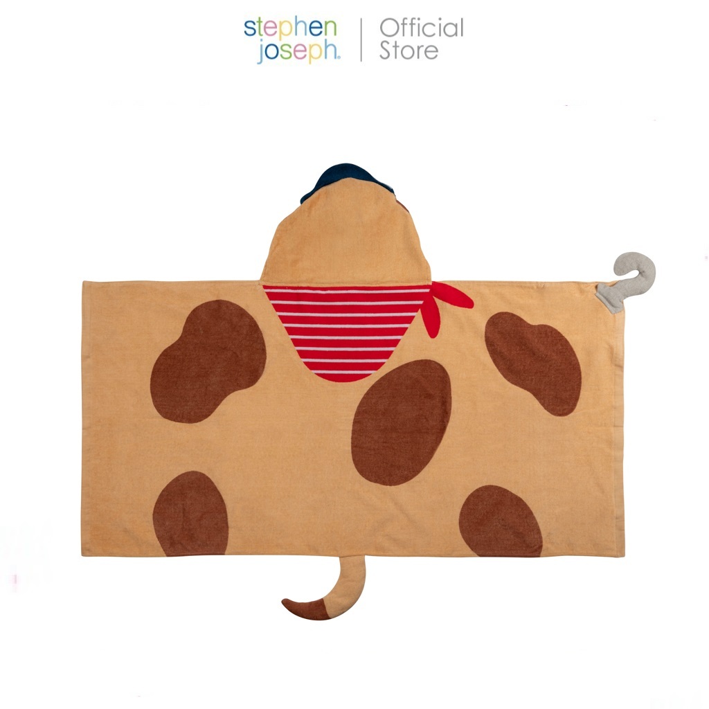 Stephen joseph ผ้าเช็ดตัวพร้อมฮู้ด ยอดนิยมจากอเมริกาแปลงร่างตามจินตนาการผ้าขนหนูสุดนุ่ม Hooded towel DOG (S25)