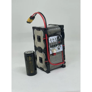 แบตเตอรี่ลิเธียมฟอตเฟส แบตใหม่จากMpower LiFePo4 4s 13.4V BMS Mpowerแท้ (หุ้มฟิล์มใสก่อนส่ง)