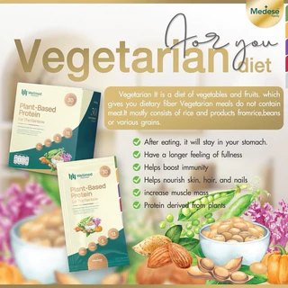{🧸ส่งทันที : ลดในไลฟ์} เวลเมท โปรตีนพืช WELLMED ACTIVE PLANT PROTEIN MEDESE FAMILY 1 กล่อง 10 ซอง