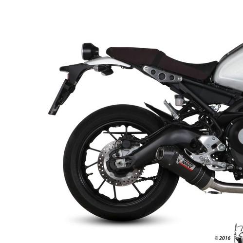 ท่อ Mivv สำหรับ  YAMAHA XSR900 2016 > 2021 |  OVAL CARBON WITH CARBON CAP (FS)