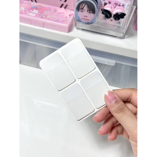 [พร้อมส่ง] สติ๊กเกอร์แปะหัวการ์ด Sticky สีขาว