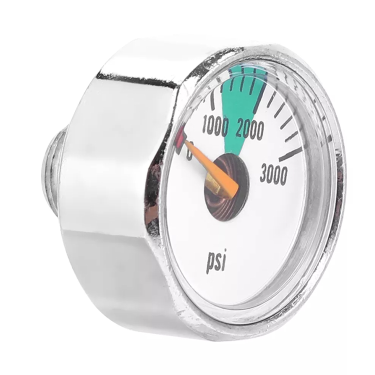 เกจวัดแรงดันสูง 3,000 PSI เกลียว M10 - รูปที่ 3