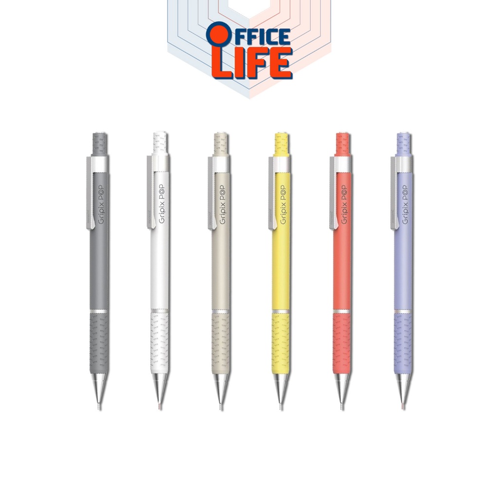 Monami (โมนามิ) ดินสอกด ดินสอ รุ่น Gripix Pop ขนาด 0.5 mm. ( 1 ด้าม )