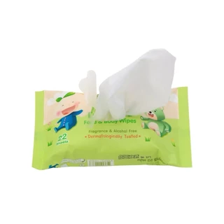 Enfant extra moist face & body wipes ทิชชูเปียกอองฟองต์ รุ่นห่อใหญ่ 180 แผ่น/ห่อเล็ก 176 แผ่น