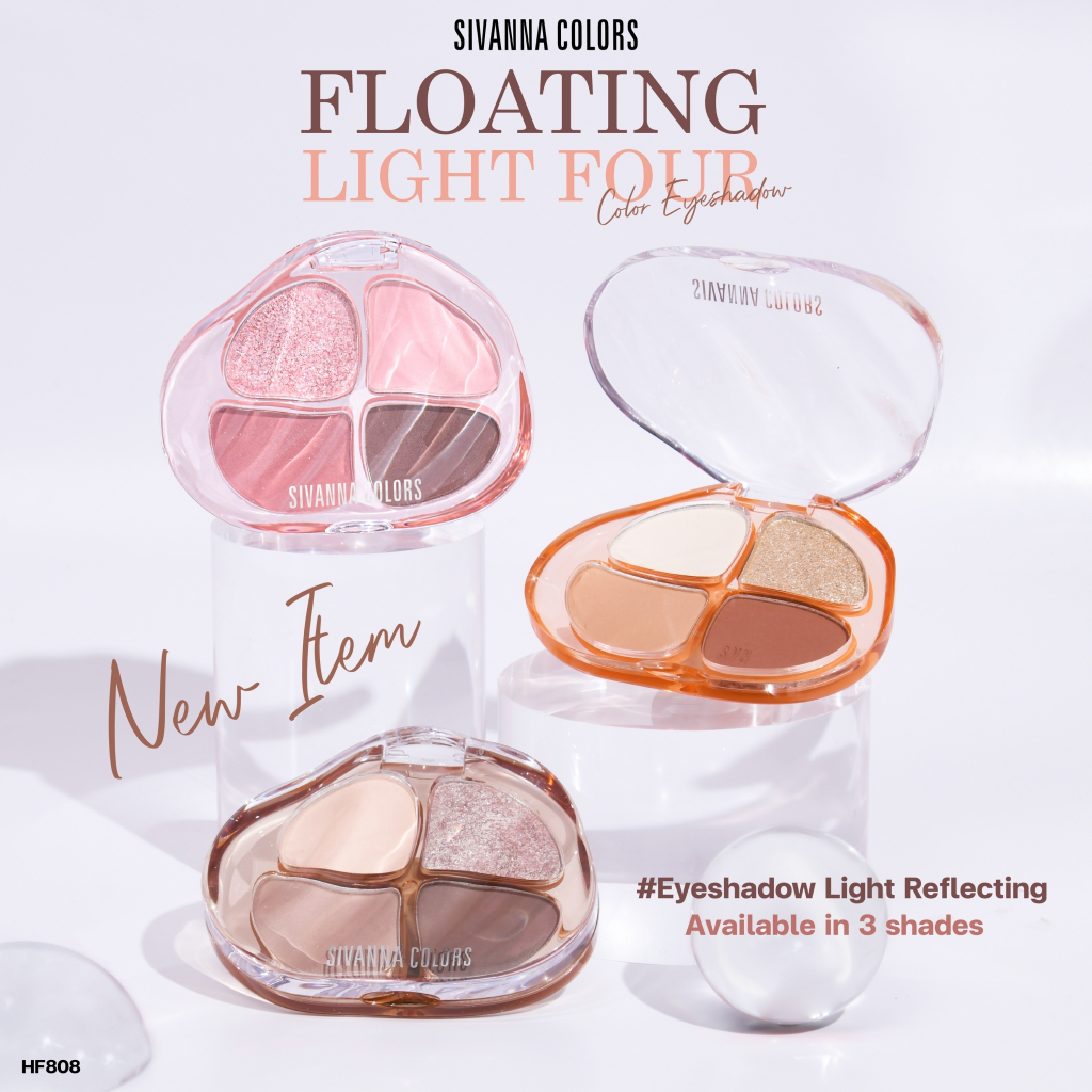 Svn FLOATING LIGHT FOUR COLOR EYESHADOW : HF808 | อายแชโดร์